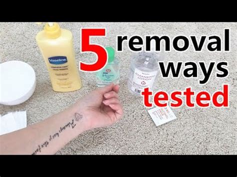 how to clean fake skin tattoo|bodymark temporary tattoo removal.